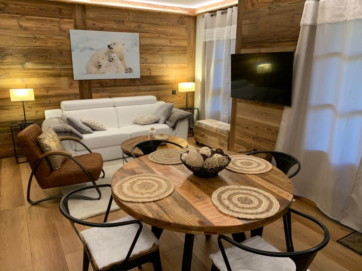 Appartement Luxe Prince Des Cimes Arc 1950 Piscine Interieure Et Exterieure Les Arcs  Luaran gambar